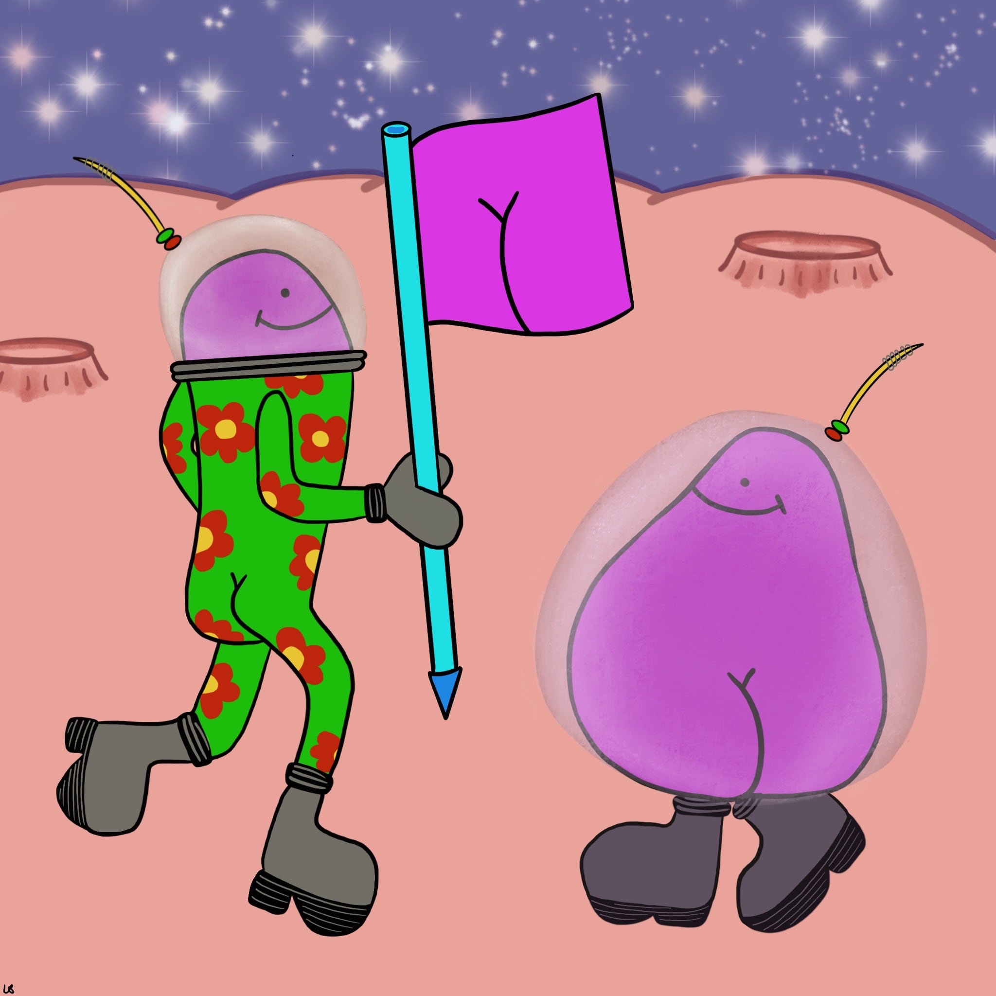 Mars landing 🍑